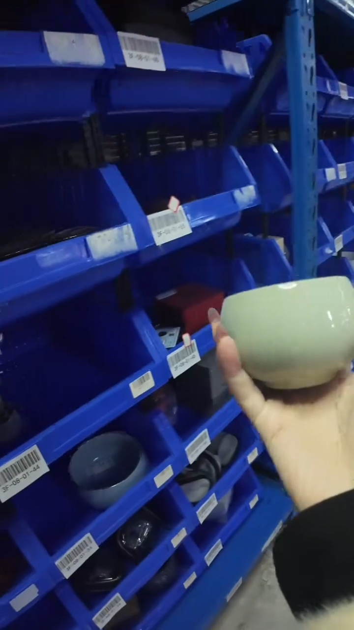 【米黄】【哥窑圆秀杯】
