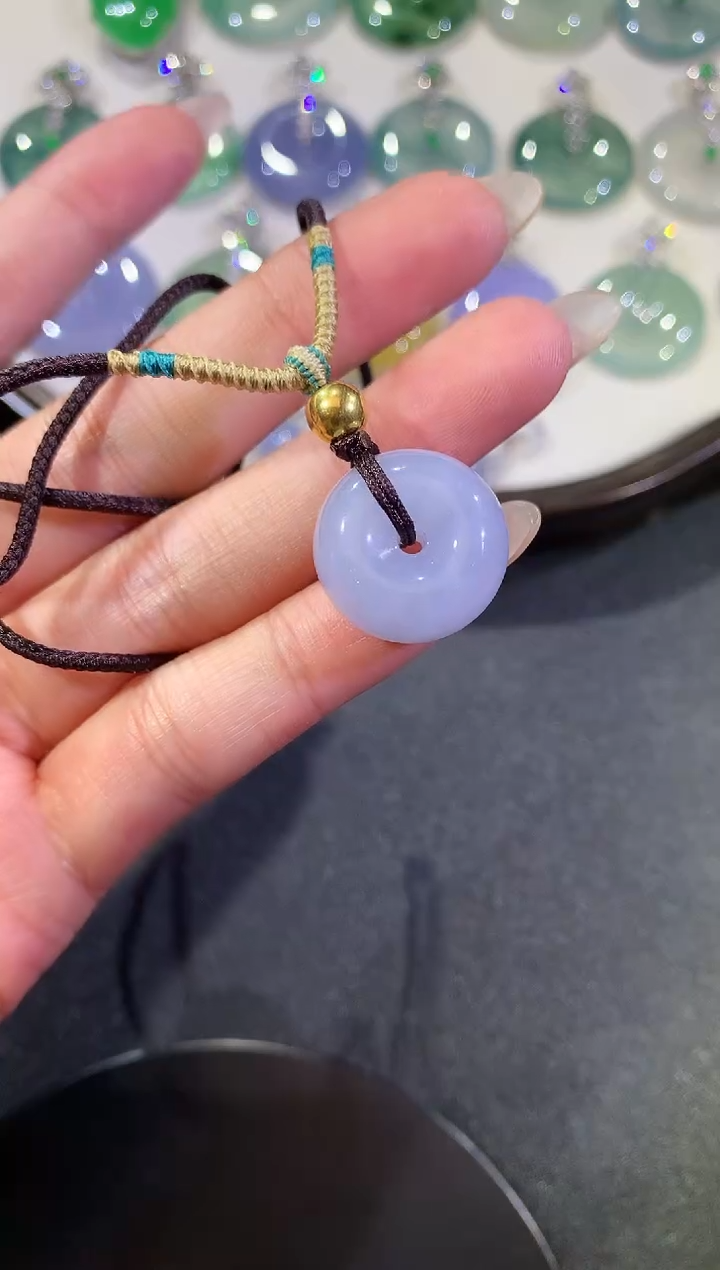 【闪购商品】翡翠吊坠(不含链)未镶嵌33-扣子（多样性发货一件