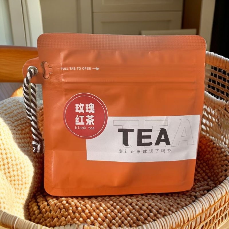 【力苇草堂】玫瑰红茶 云南普洱茶 红茶组合 