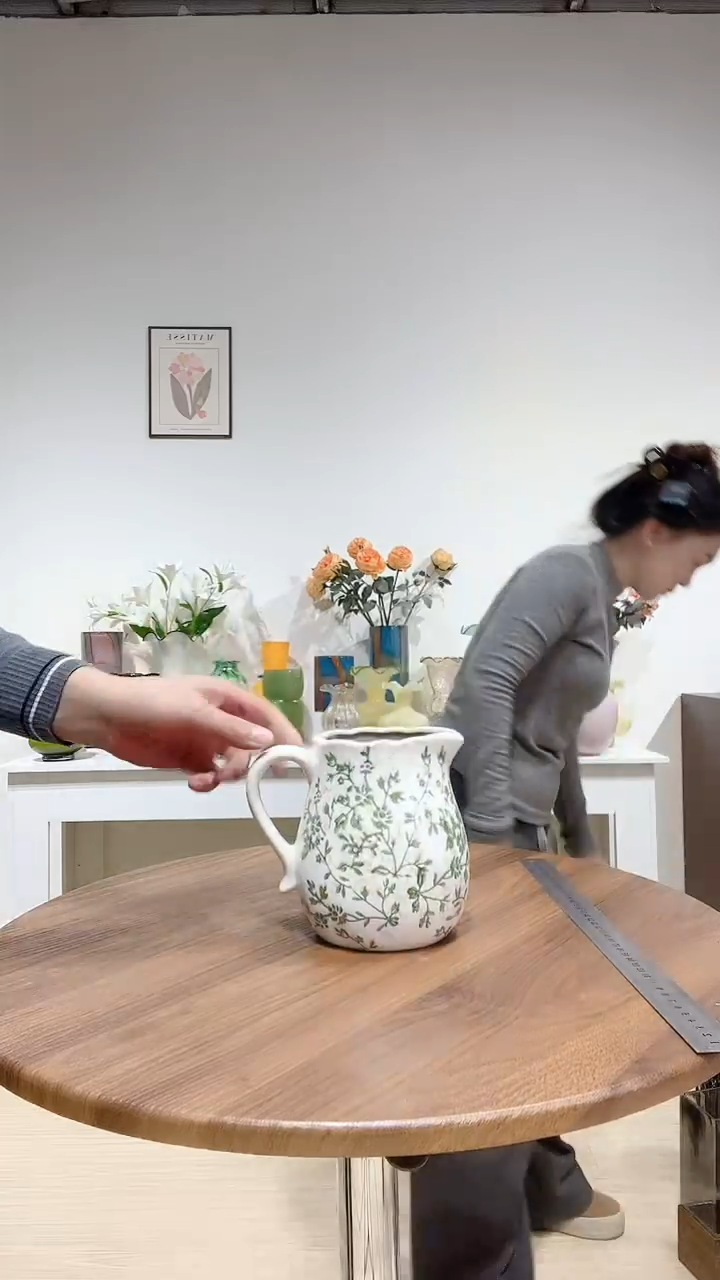 4828 碎花陶瓷花瓶