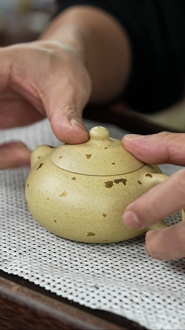 【闪购商品】紫砂茶壶@@7036李倩西施洒金