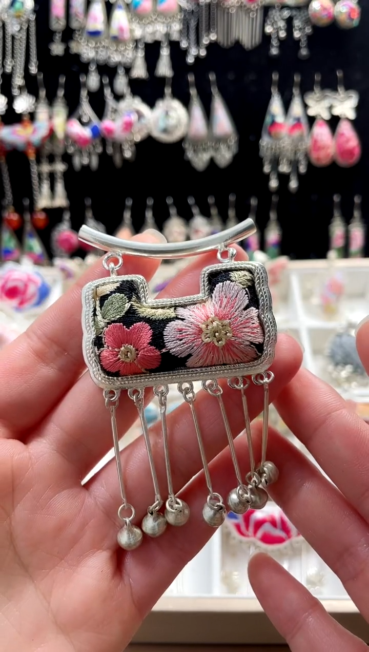 【闪购商品】织绣非遗刺绣饰品