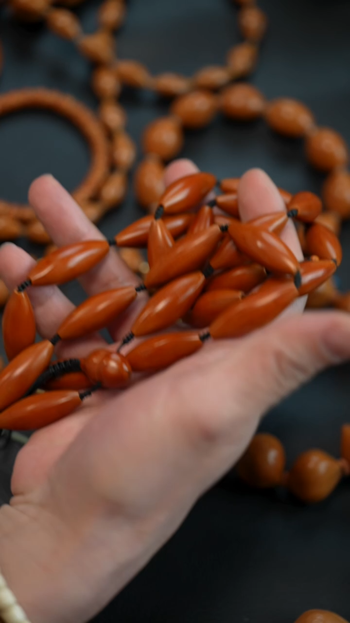 手串/手链橄榄核柳叶 脖挂微反油福利款