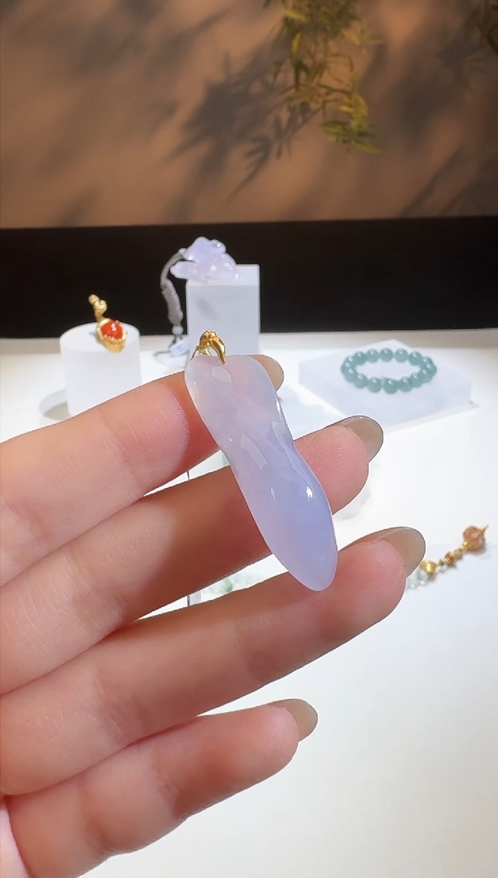 【闪购商品】翡翠颈饰18K金镶嵌【鑫鑫】