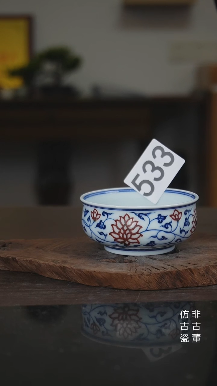 景德镇手工手绘陶瓷微瑕