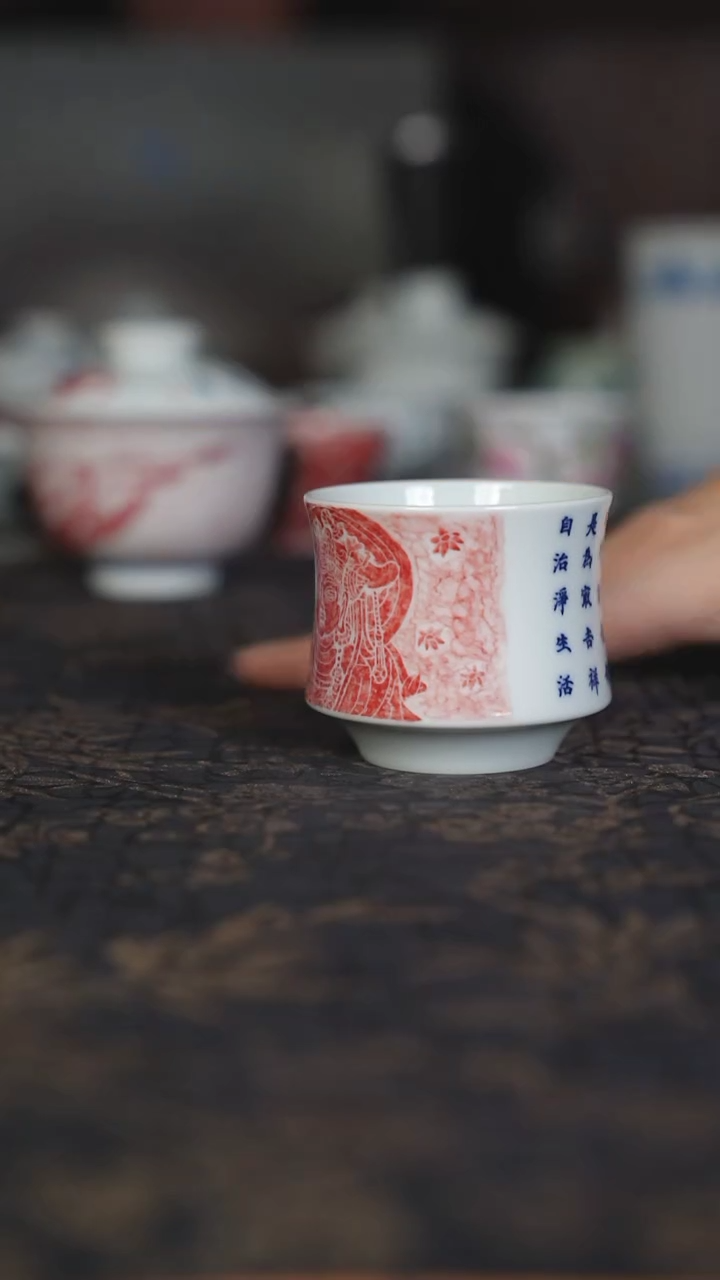 摆件瓷景德镇陶瓷精品茶器