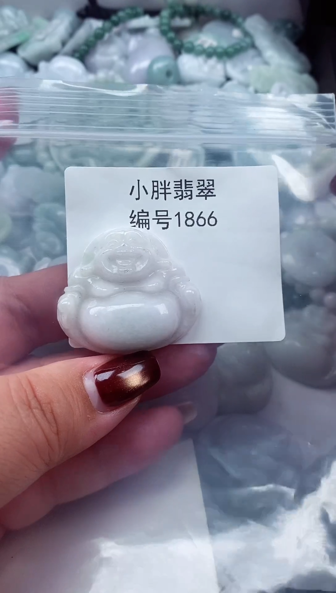 颈饰未镶嵌翡翠缅甸天然A货翡翠1866