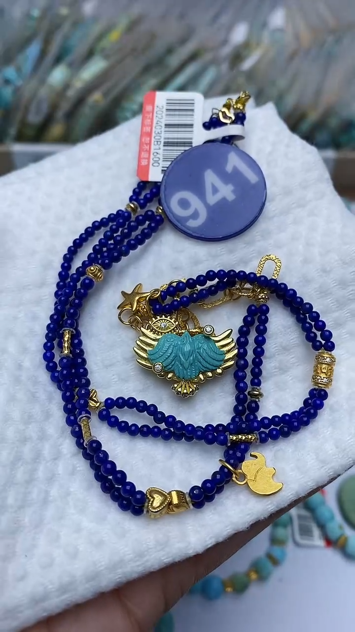 【闪购商品】绿松石项链未镶嵌941