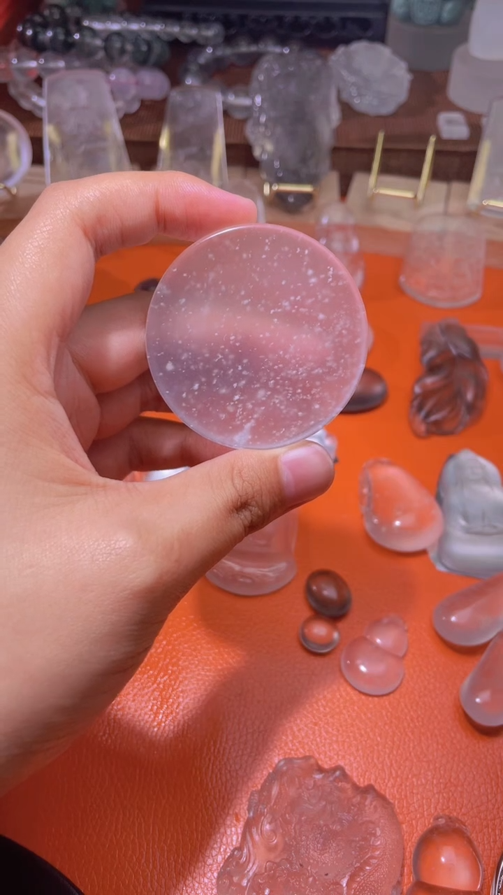 【闪购商品】定制石英质玉无银S925镶嵌无