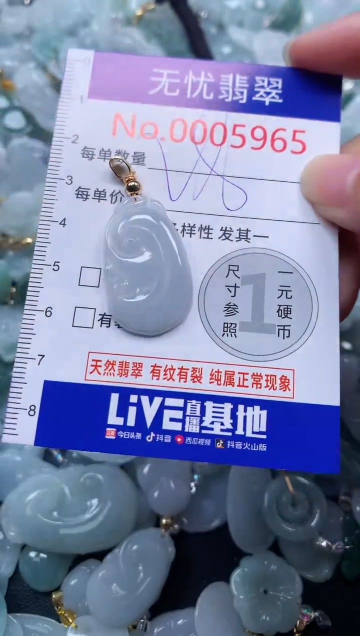 颈饰未镶嵌翡翠5965