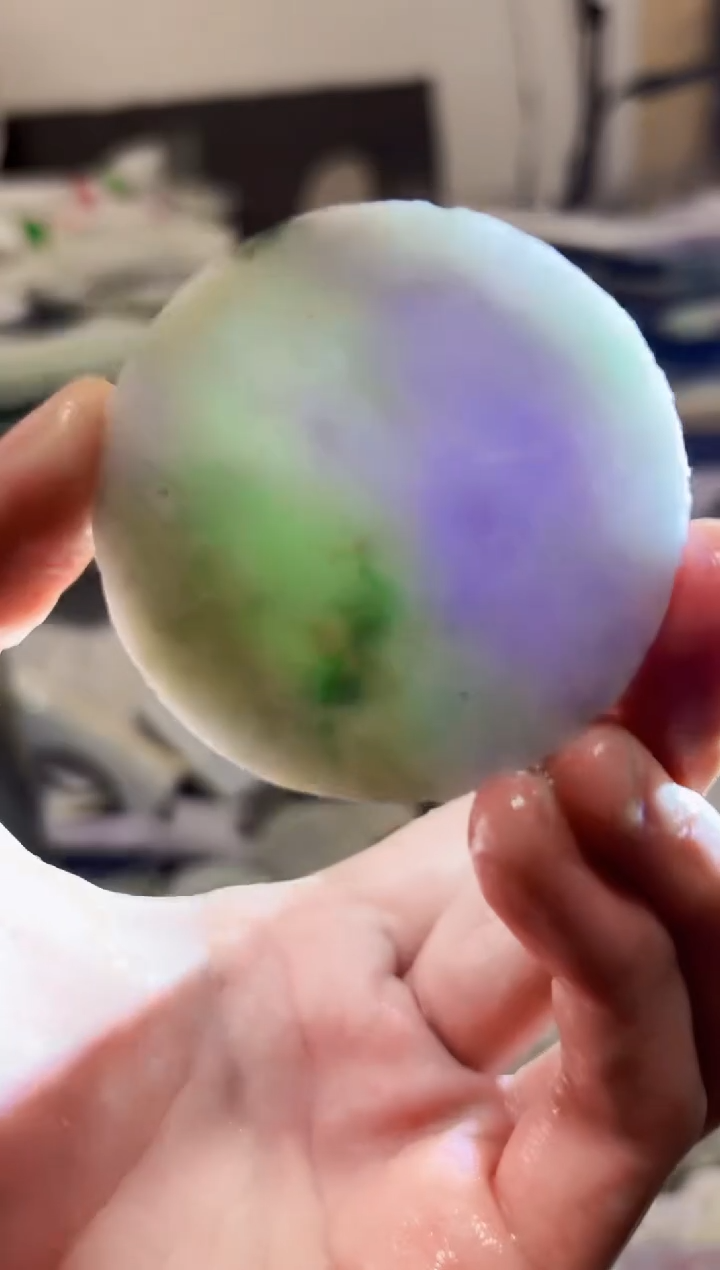 【闪购商品】翡翠颈饰未镶嵌A货白文1747