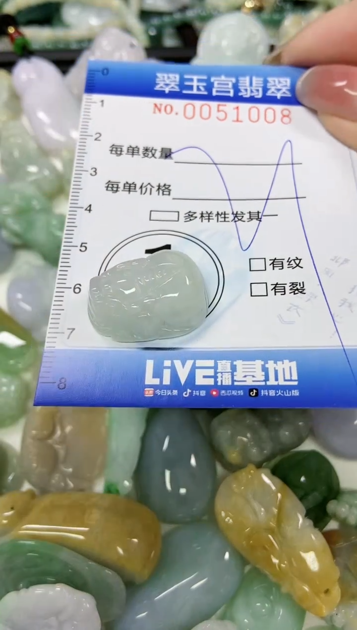 【闪购商品】翡翠颈饰未镶嵌闪购0051008
