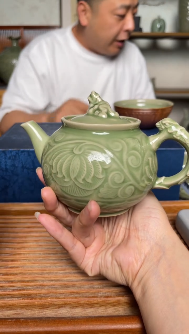 其他耀州窑三王泡茶壶