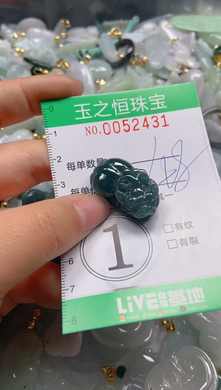 【闪购商品】翡翠颈饰未镶嵌闪购0052431