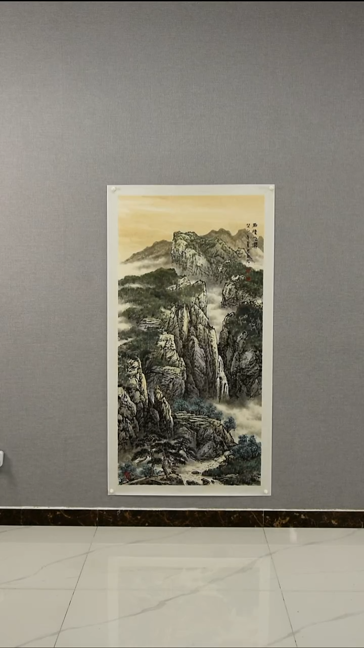 国画远**羊白老师-山水-8平尺-01