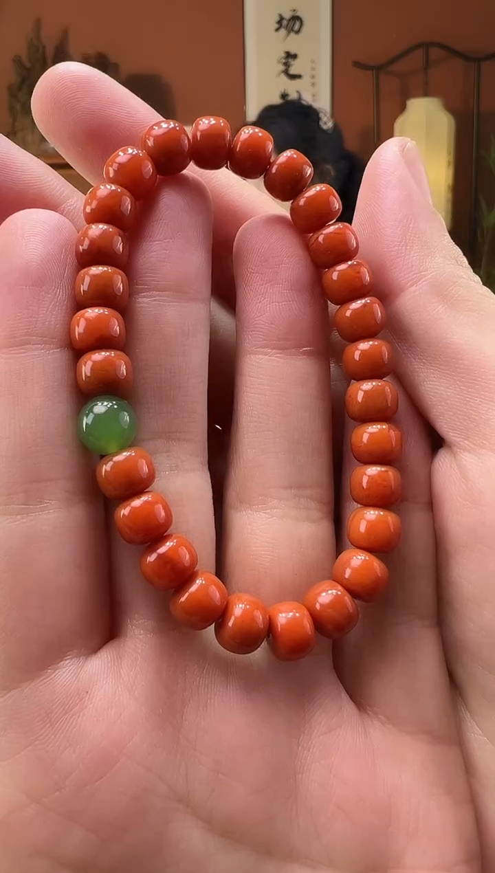 【闪购商品】南红玛瑙手串未镶嵌南红7mm