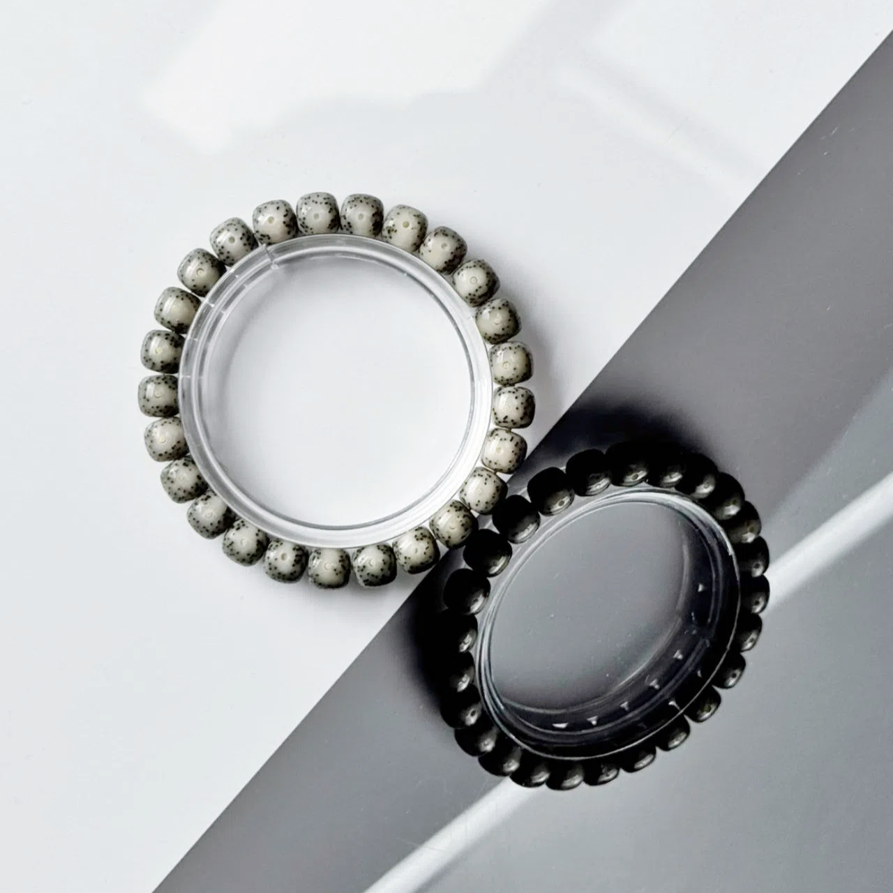 星月菩提冰透玉化一线天k9