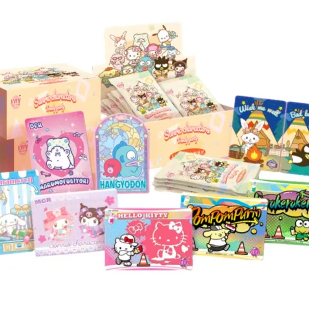 【玩法合集】一起玩三丽鸥家族潮酷派对畅想包收藏卡牌盲盒（代拆）X