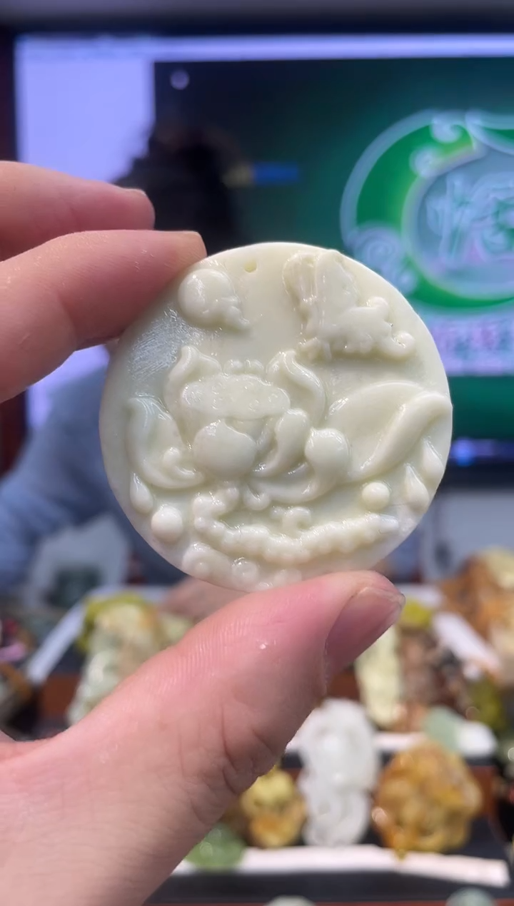 【闪购商品】岫玉吊坠未镶嵌·