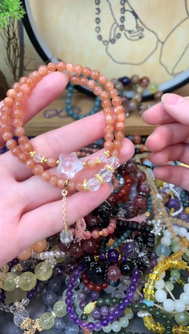 【闪购商品】长石玉手饰未镶嵌花语轩-151