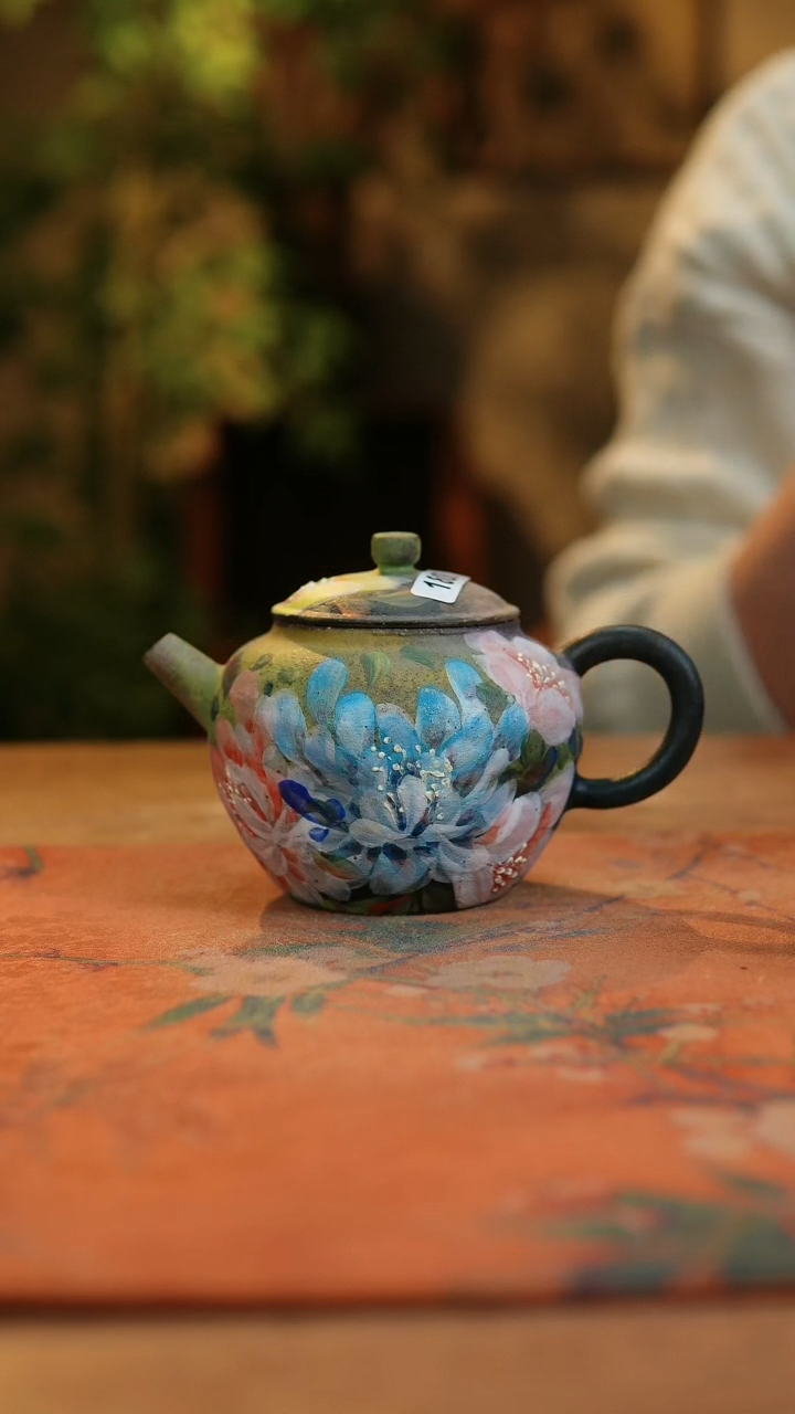 【闪购商品】瓷片1808景德镇手工手绘釉下彩高温瓷