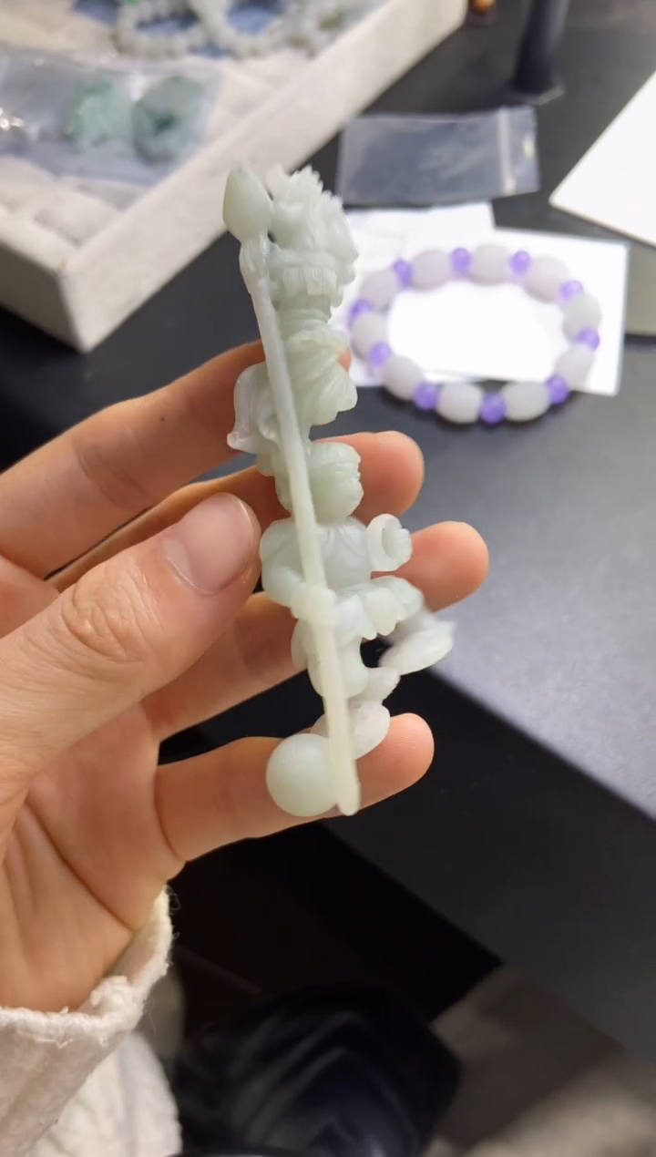 【闪购商品】定制翡翠未镶嵌发一件