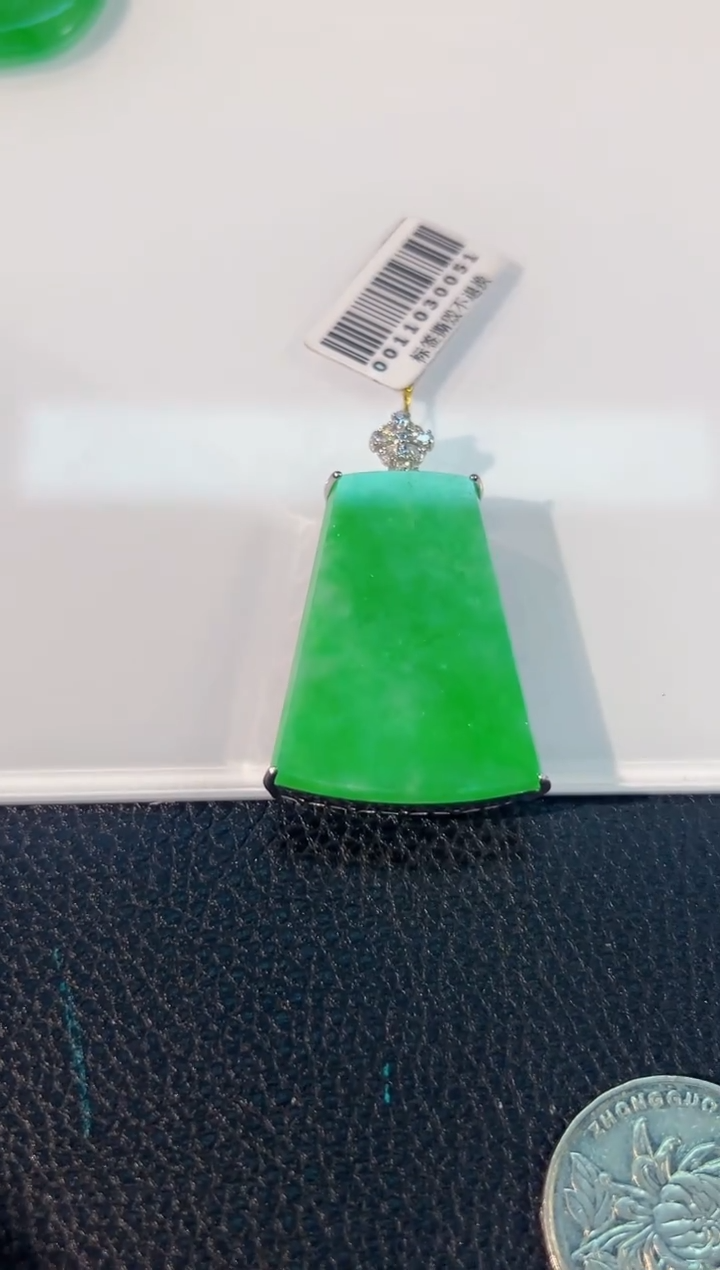 颈饰未镶嵌翡翠 缅料A货/支持复检/一件