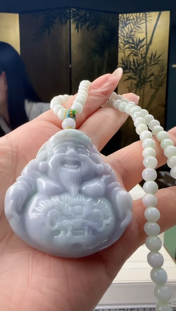 【闪购商品】翡翠吊坠(赠链)未镶嵌YJ@@960Q3J11880A