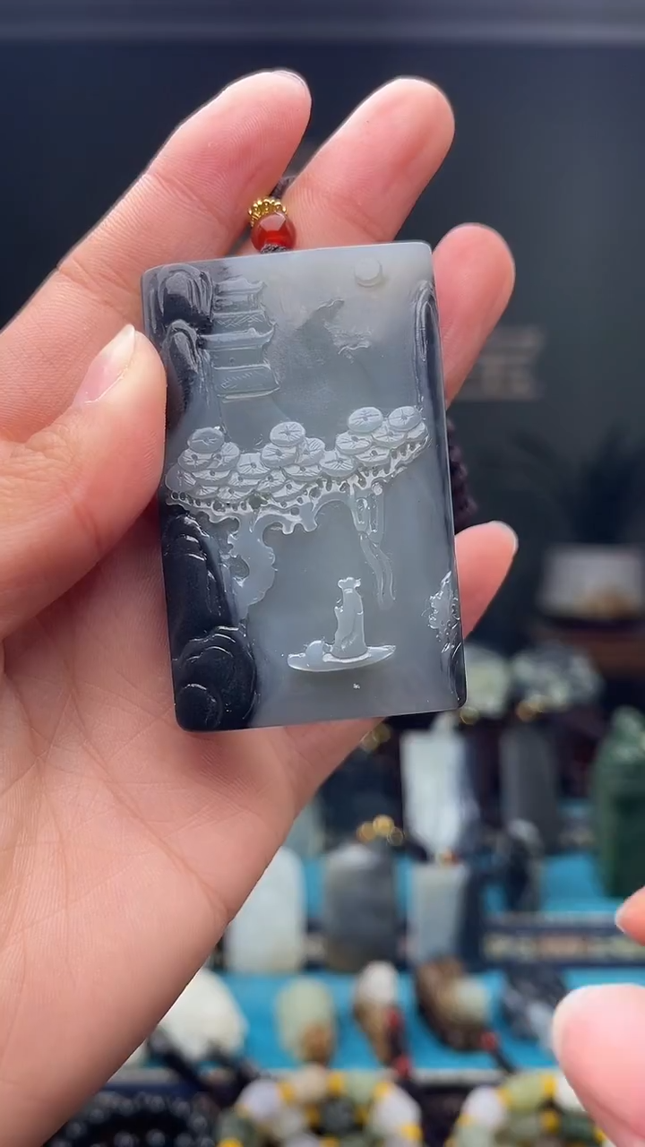 未镶嵌和田玉挂件1