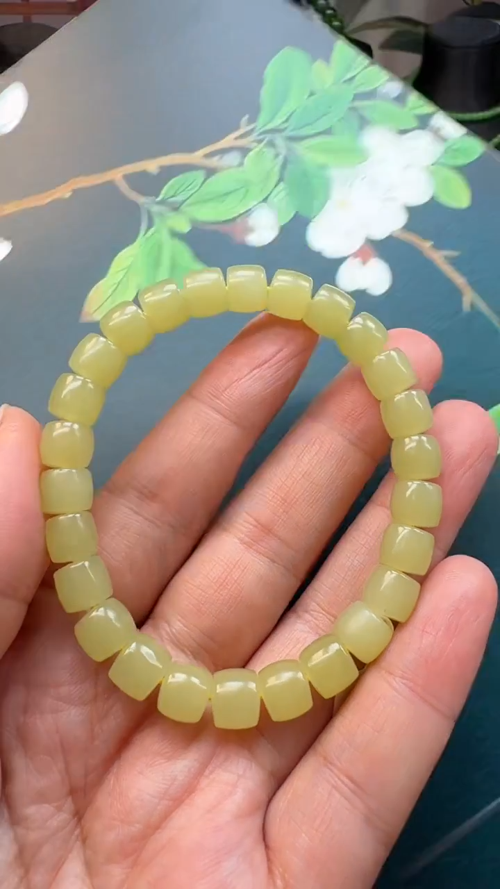 未镶嵌手串和田玉手串