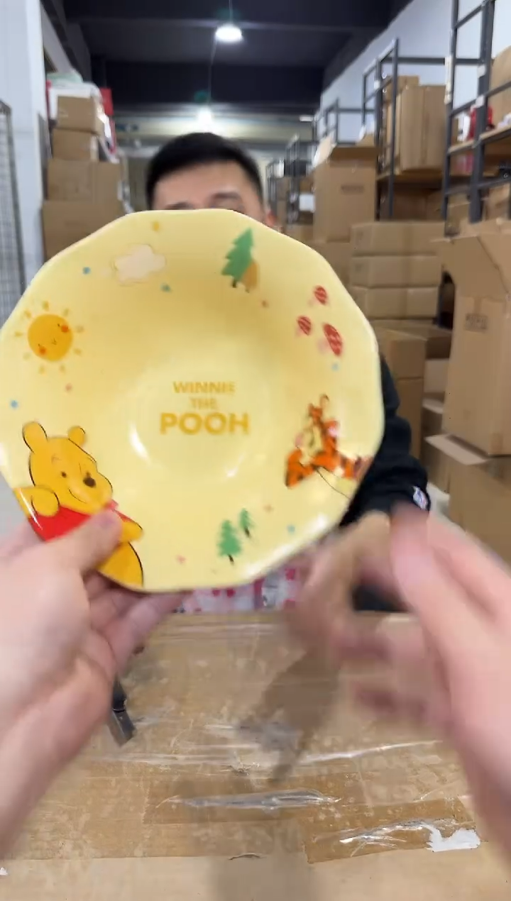 瓷片维尼8英寸餐盘