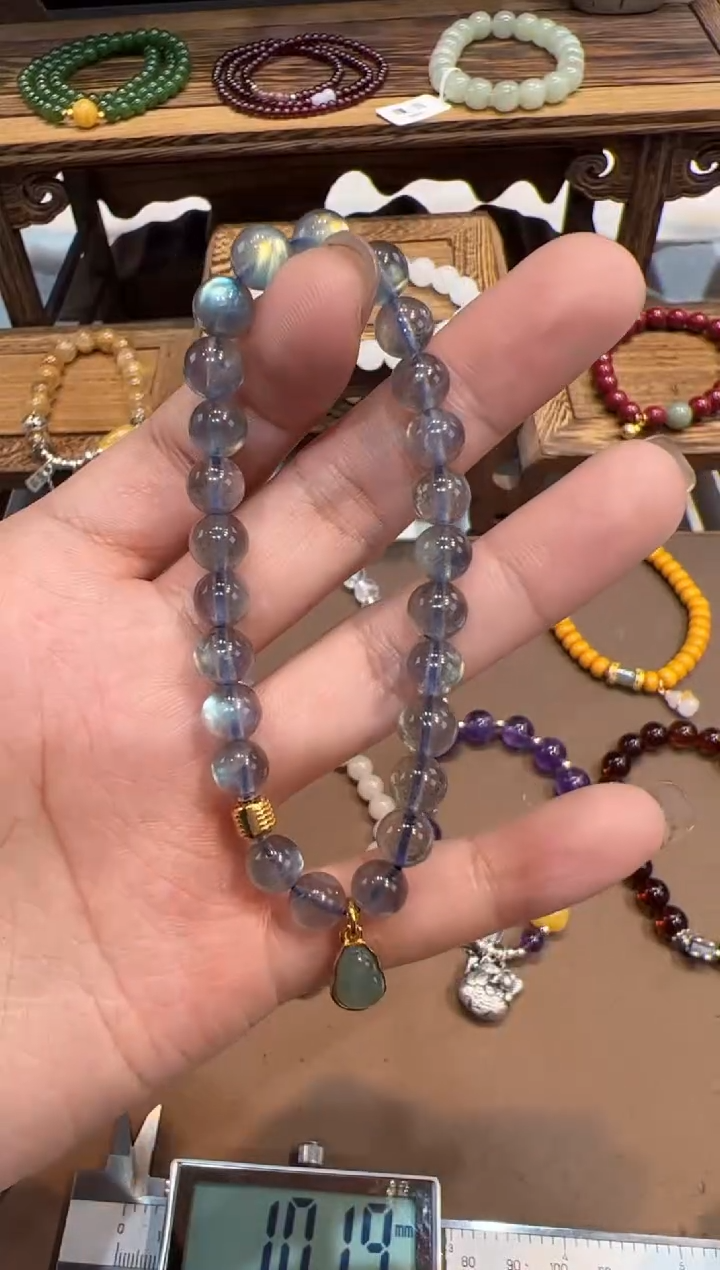 【闪购商品】长石手串未镶嵌@@手饰