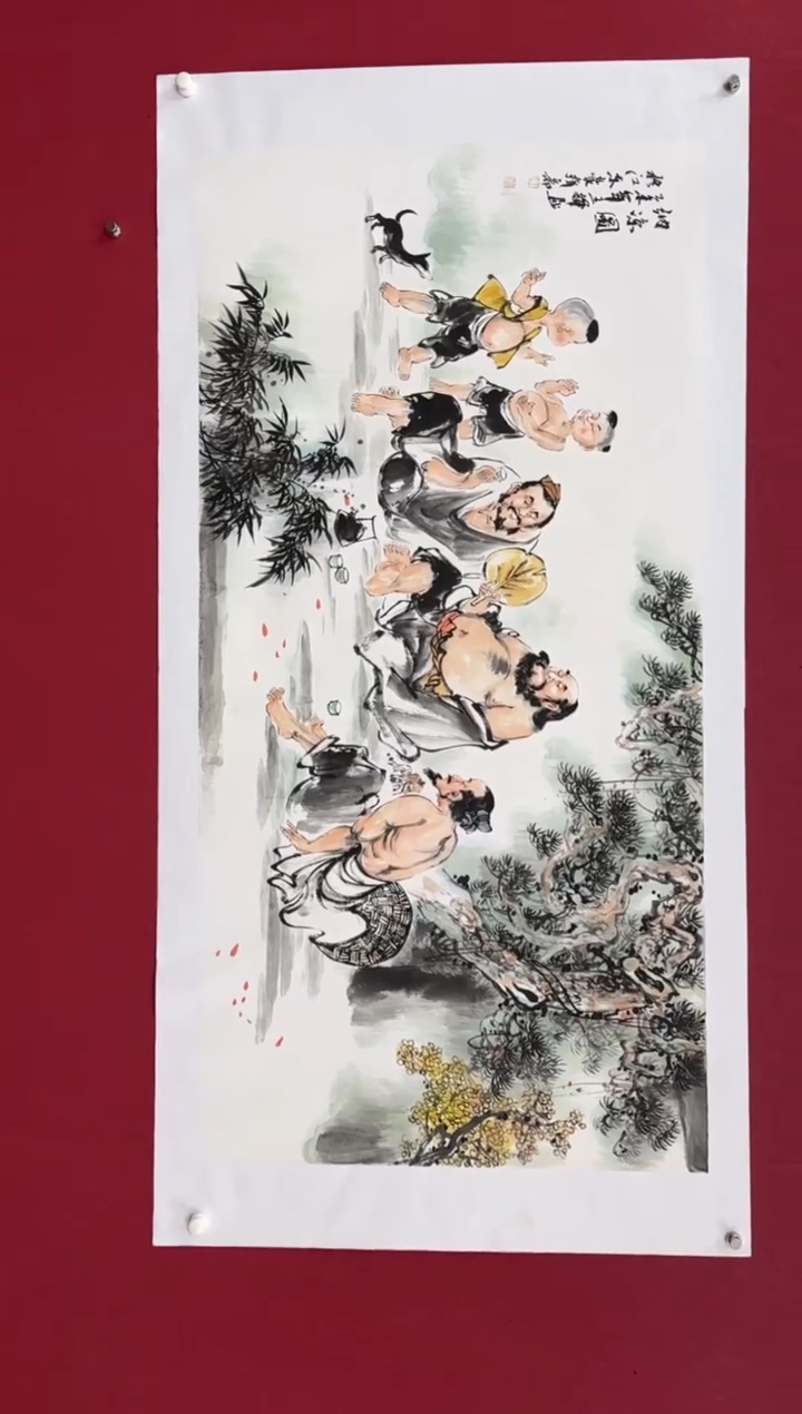 【闪购商品】国画国画绘画山水花鸟