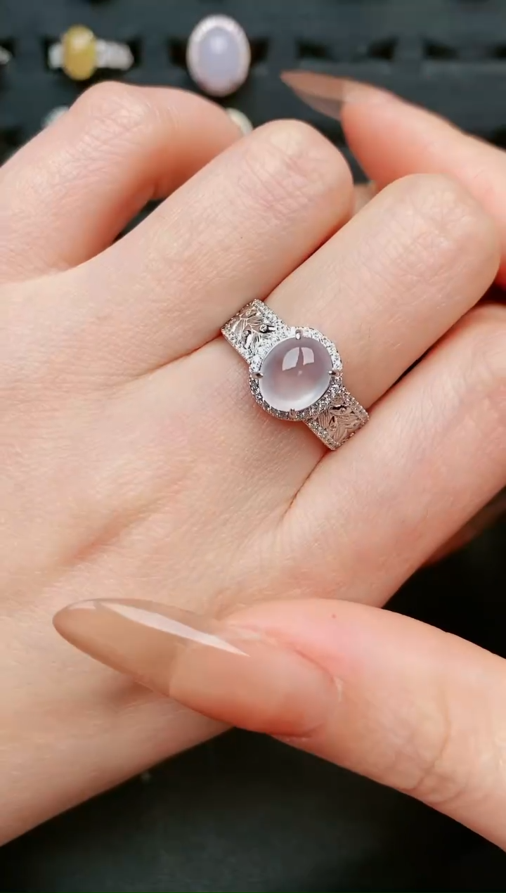 【闪购商品】翡翠戒指银S925镶嵌.....