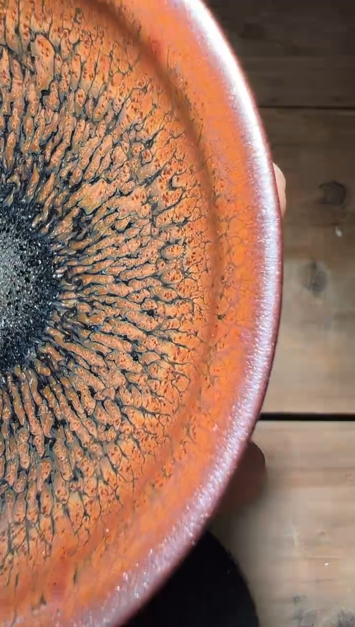 茶盏老表精选柴烧89