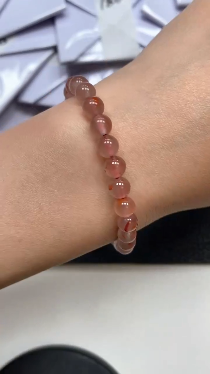 【闪购商品】南红玛瑙手串未镶嵌冰南红手串