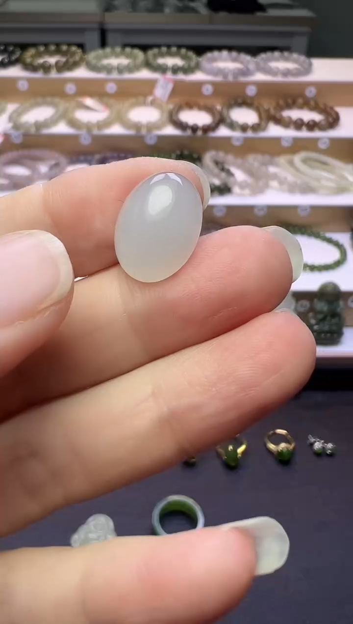 颈饰未镶嵌和田玉168号链接约卡16*12*6