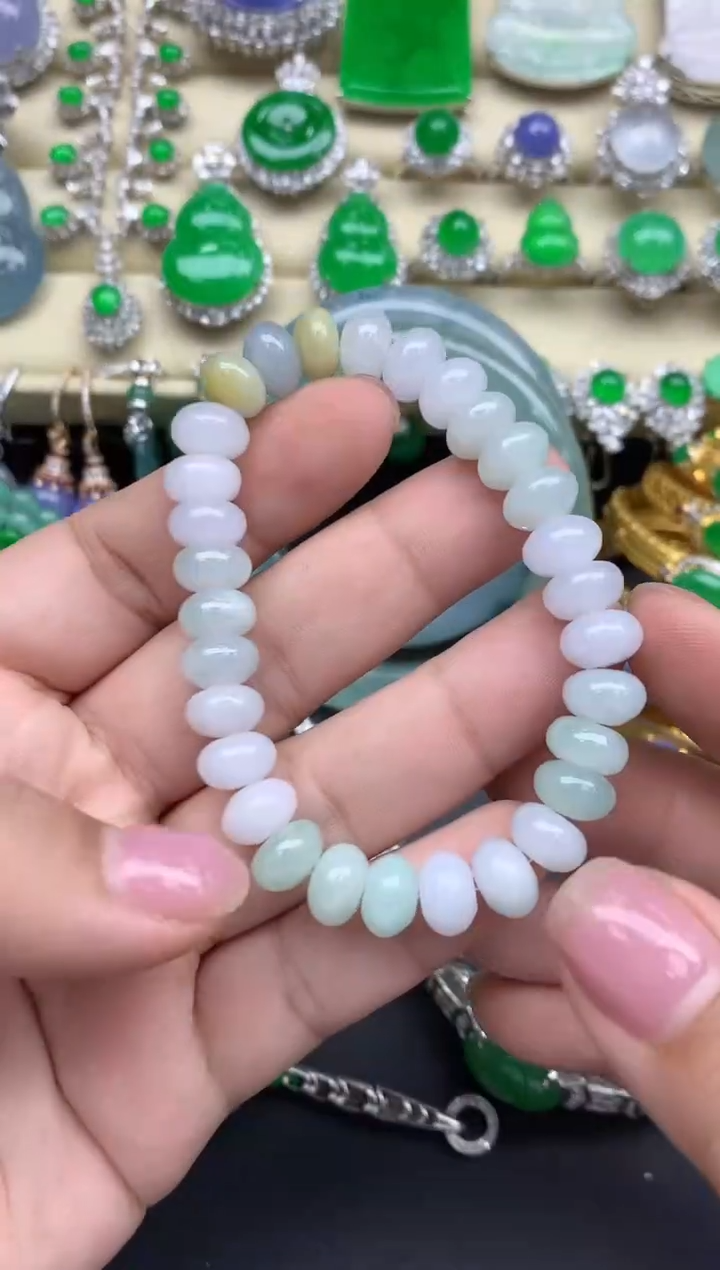 【闪购商品】翡翠手串未镶嵌128-中国好珍宝