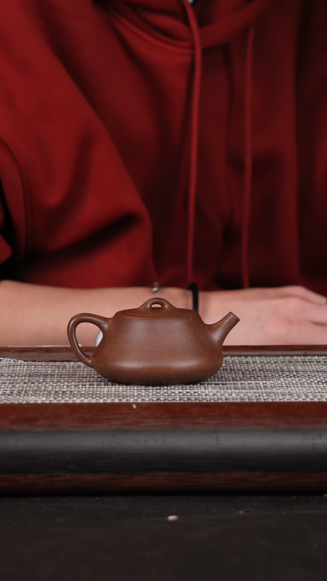 【闪购商品】紫砂茶壶15底槽清石瓢原矿紫砂壶