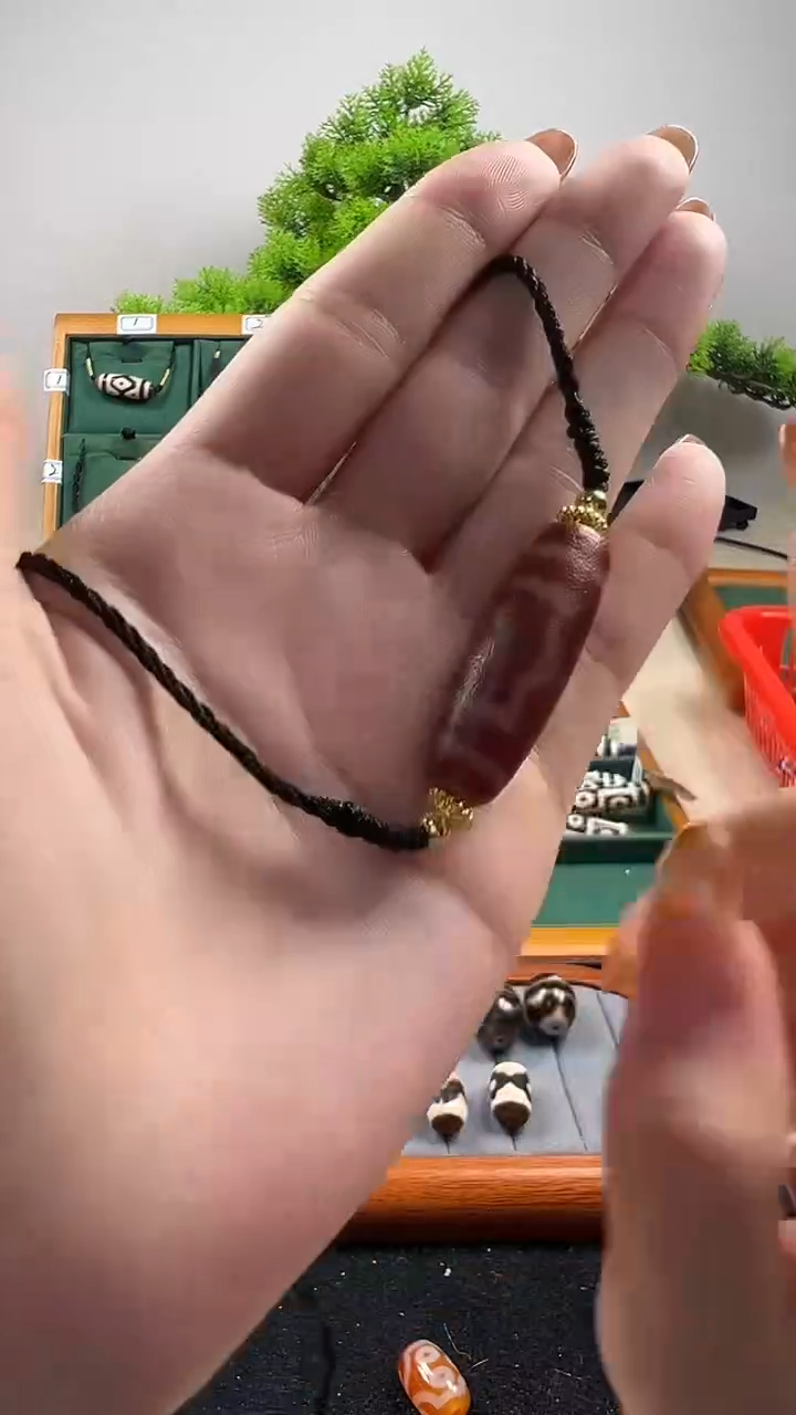 玛瑙/玉髓（覆膜）颈饰合金24（微瑕随机发货）