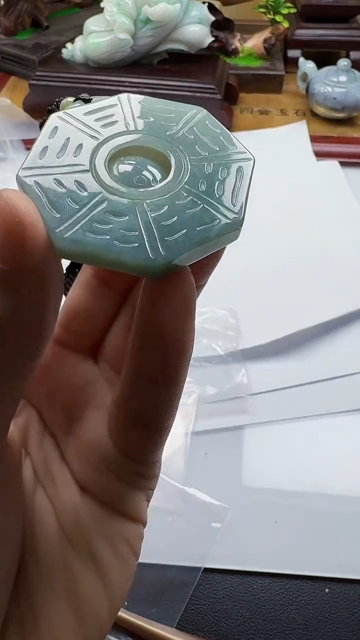 吊坠(不含链)未镶嵌翡翠1