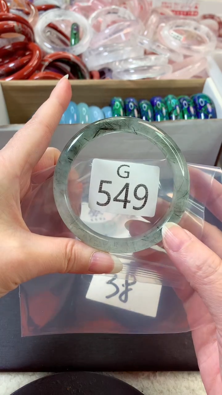 水晶手镯未镶嵌M**倪G549-60