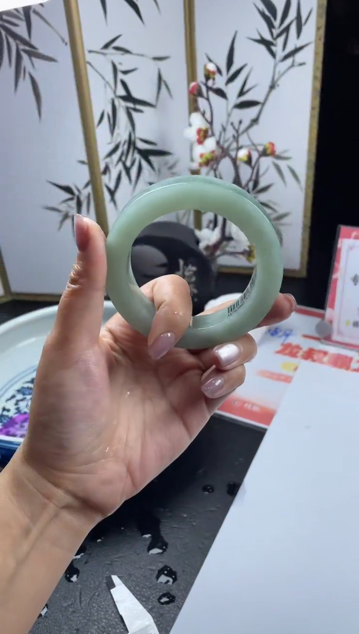 【闪购商品】定制翡翠手镯未镶嵌SZAAS05DZS