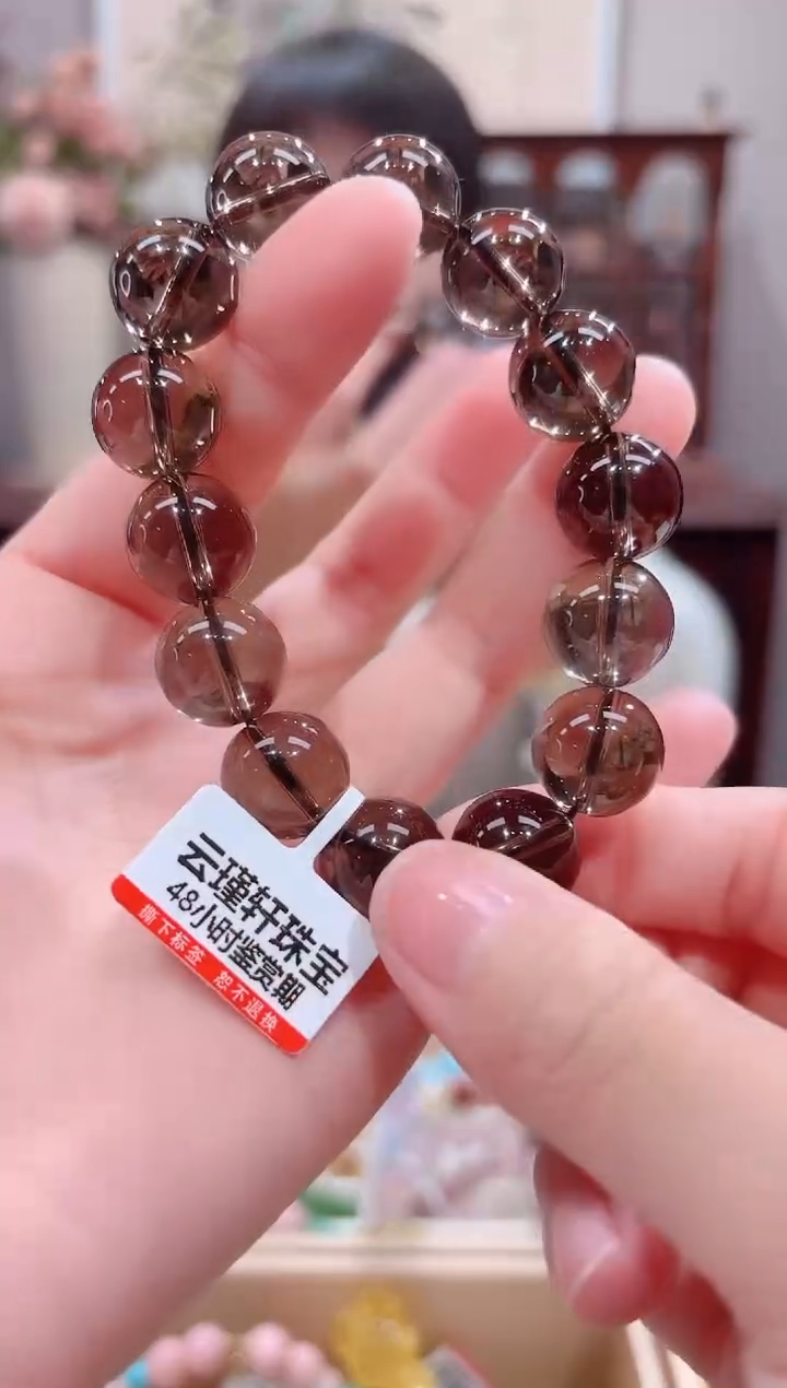 【闪购商品】水晶手串未镶嵌设计款珠串14+