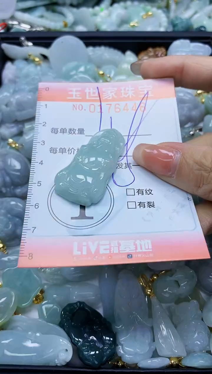 【闪购商品】翡翠颈饰未镶嵌闪购商品00176446