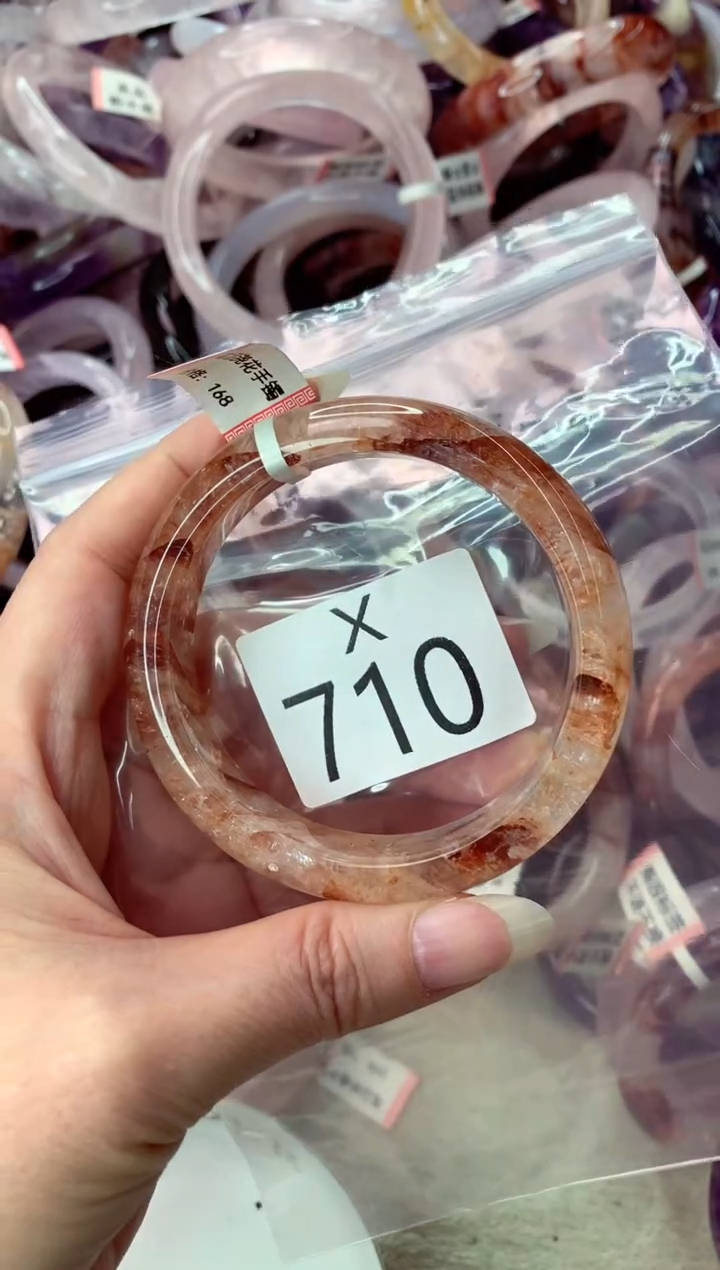 未镶嵌手镯水晶X710-58