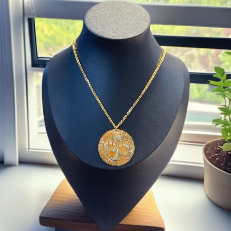 合金项链 合金项链 合金女款款式项链1604号قاپلىما ئالتۇن