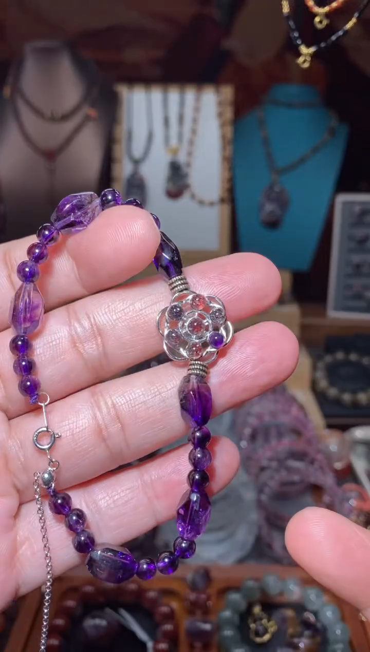 【闪购商品】水晶超七手链未镶嵌多样性发一