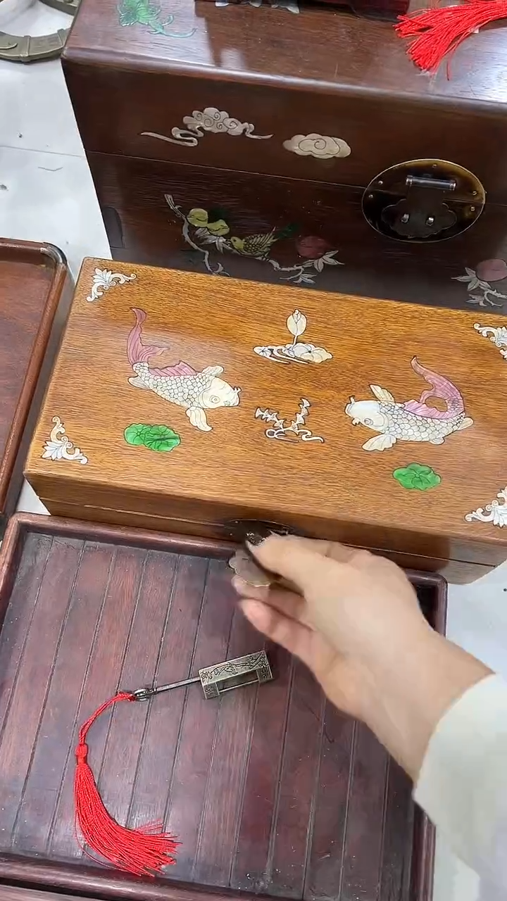 木沐头淘摆件木雕件