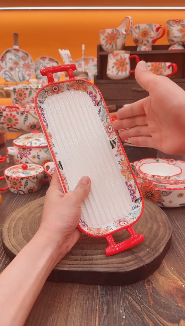 罐景德镇陶瓷盘子碟子杯子